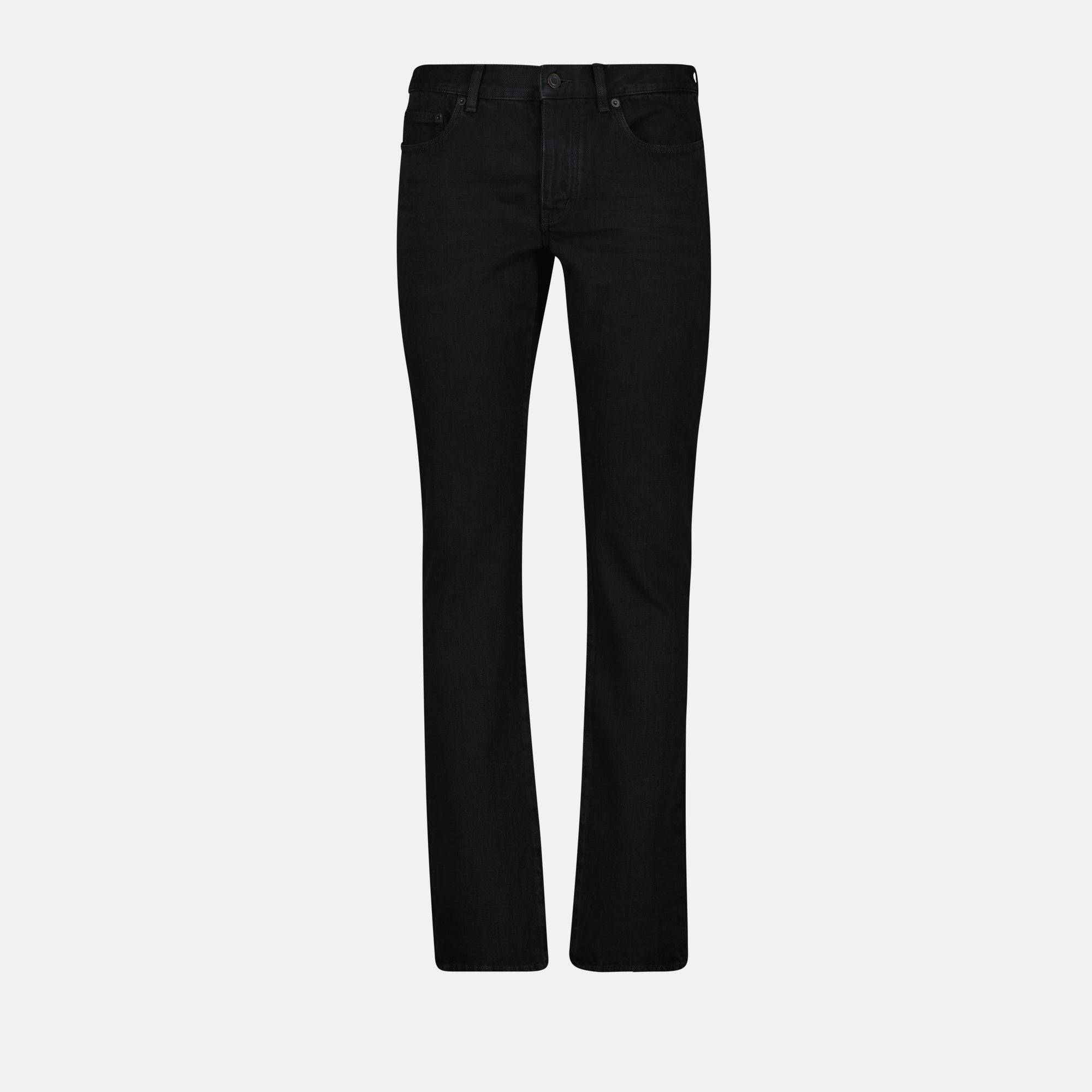 Pantalons Jean slim noir Saint Laurent Noir Homme