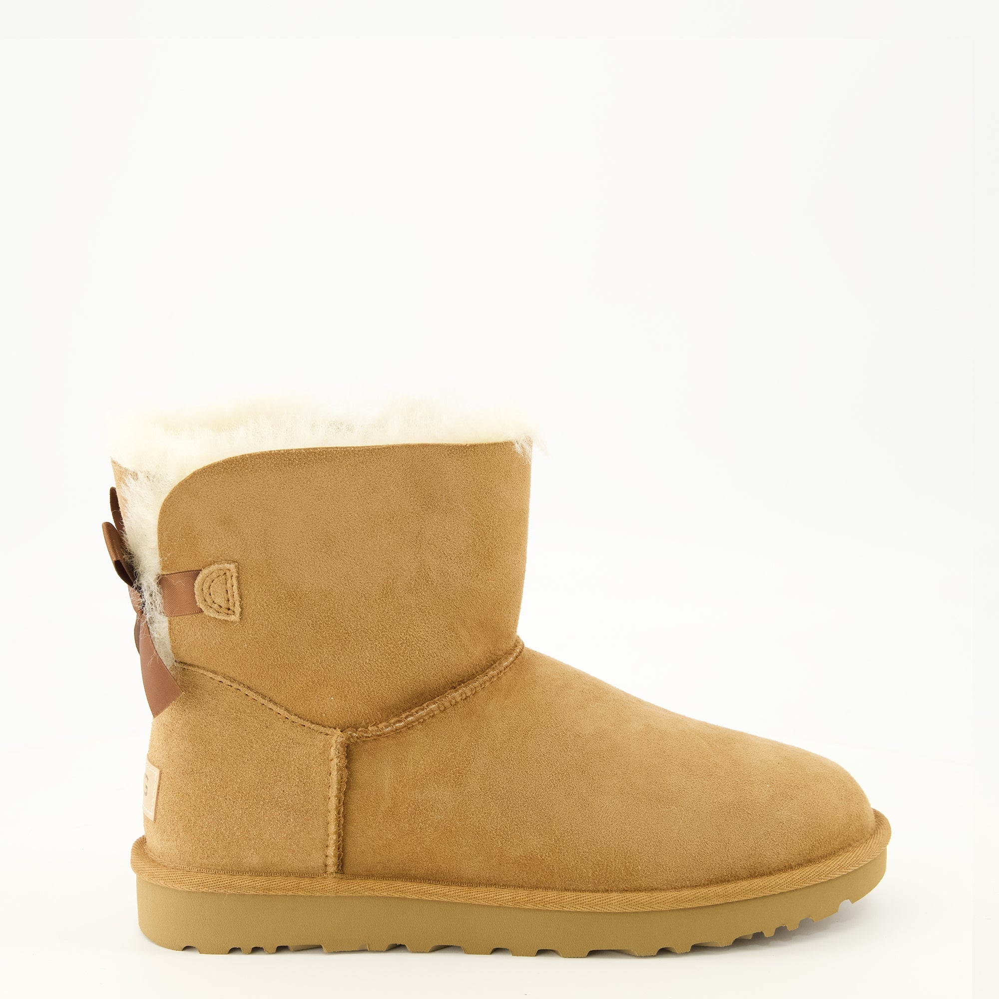 Bottines Mini Bailey Bow II Boots Brown Ugg Marron Femme