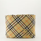 파우치 Pochette à carreaux Burberry 베이지 Homme