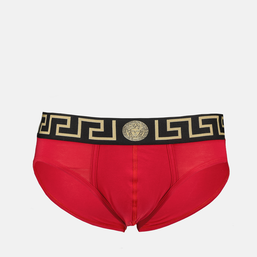 アンダーウェア・ホームウェア Slip Greca Versace 赤 Homme