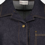 Robes Robe chemise Moncler Bleu foncé Femme
