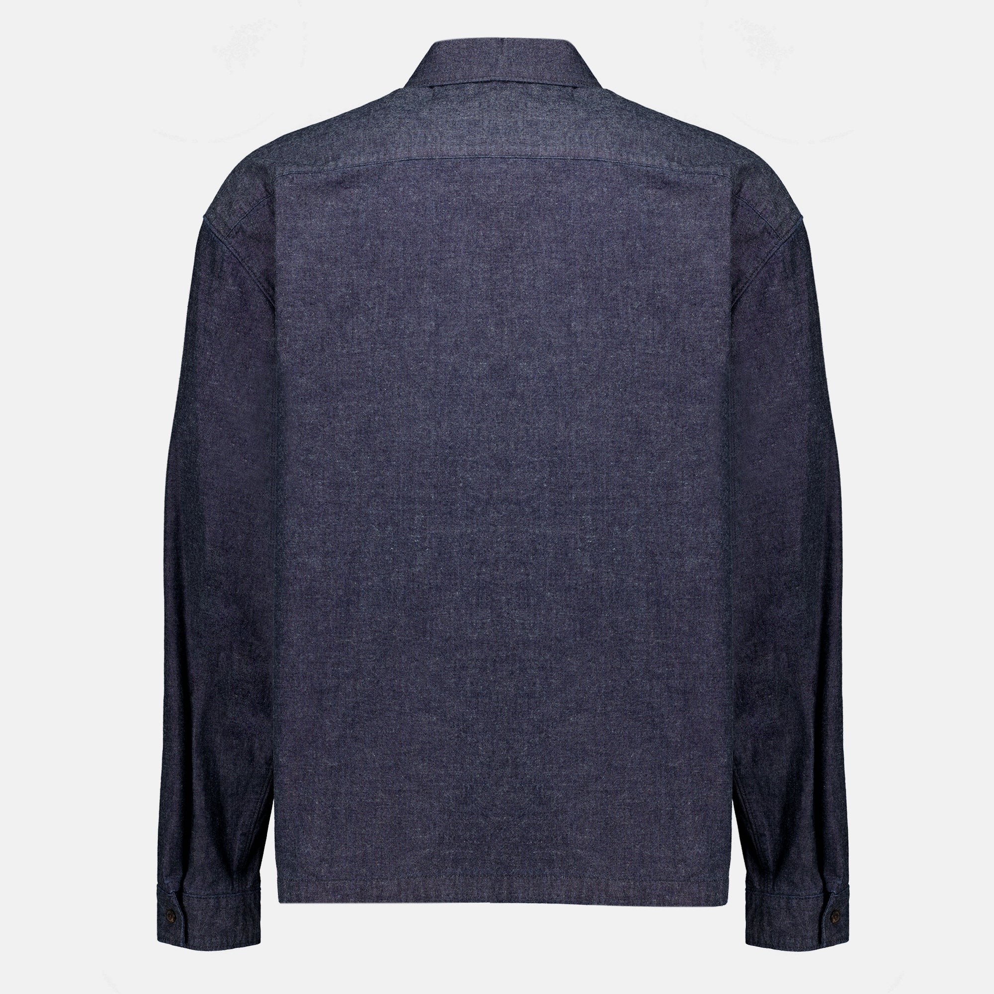 Chemises Camicia Chambray Prada Bleu foncé Homme