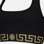 Sous-vêtements et homewear Brassière de sport Medusa Greca Versace Noir Femme