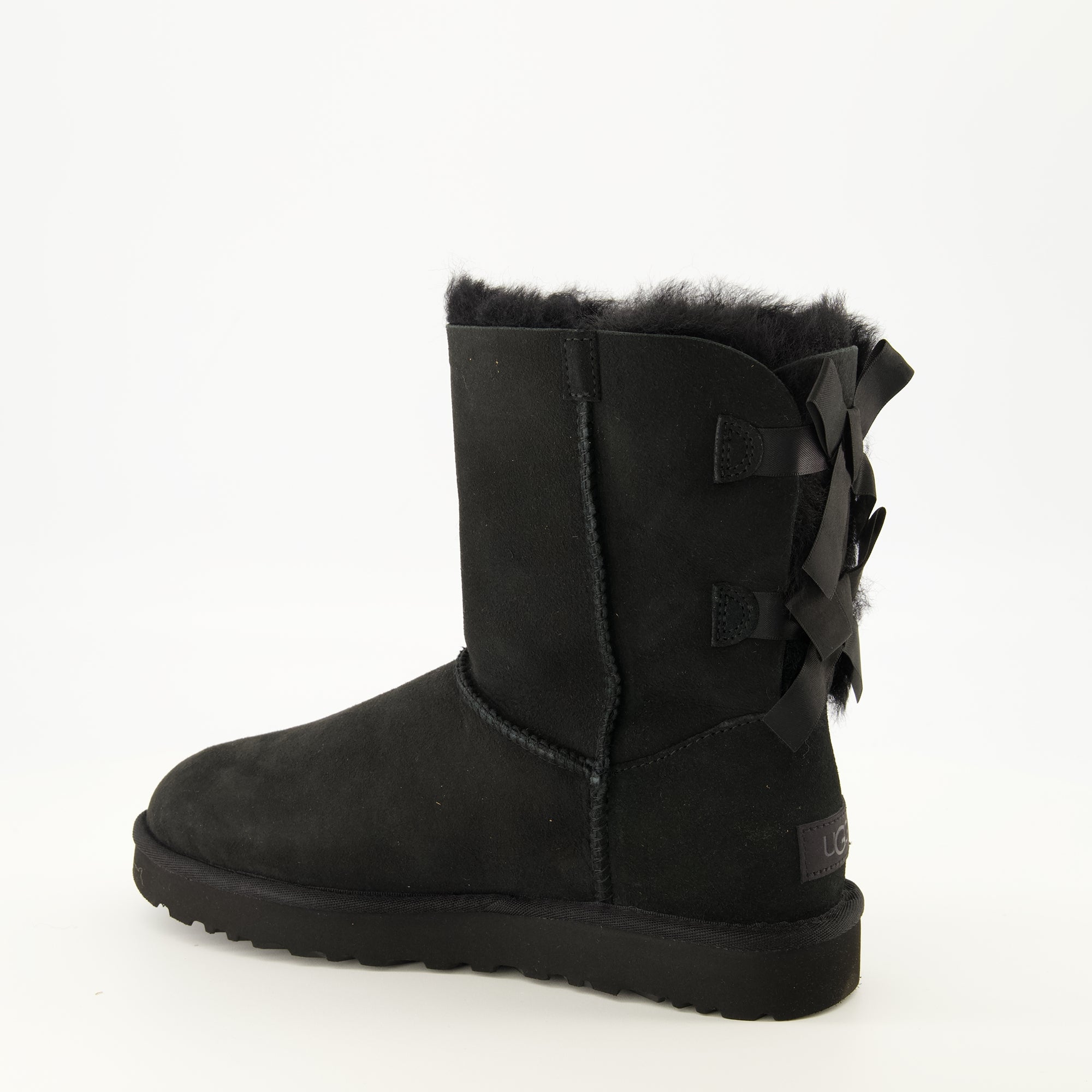 Bottes Bailey Bow II Black Boots Ugg Noir Femme