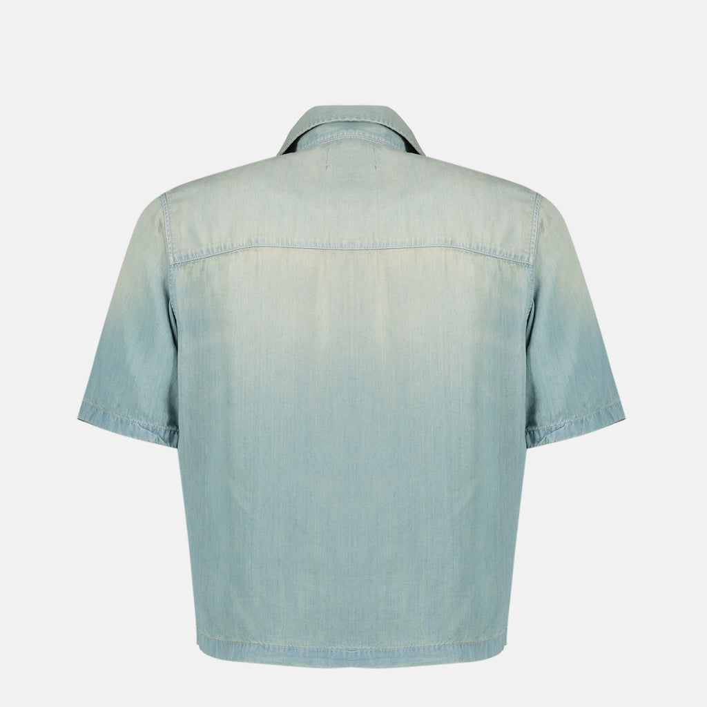 Image de l'article Chemise D-Banni effet denim de la marque Diesel pour Homme - Saison Printemps-Été 2026 - Vue de Dos