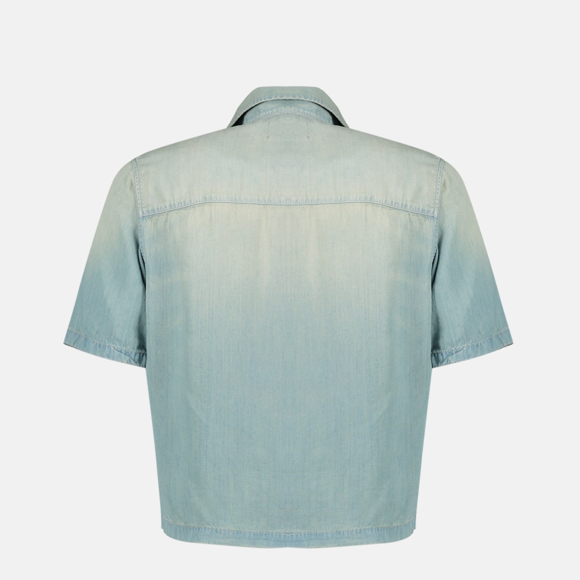 Image de l'article Chemise D-Banni effet denim de la marque Diesel pour Homme - Saison Printemps-Été 2026 - Vue de Dos