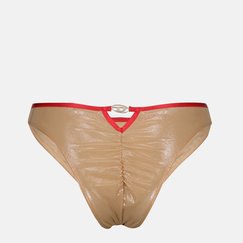 ディーゼルの女性用タング・ジャニー-GFTの金色と赤色のアイテムの画像 - 2026年春夏シーズン - 後ろのビュー