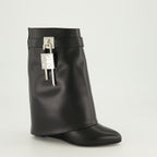 Stiefeletten Shark Lock Ankle Boots Givenchy Schwarz Femme