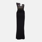 Robes Robe Salacia en dentelle Christopher Esber Noir Femme