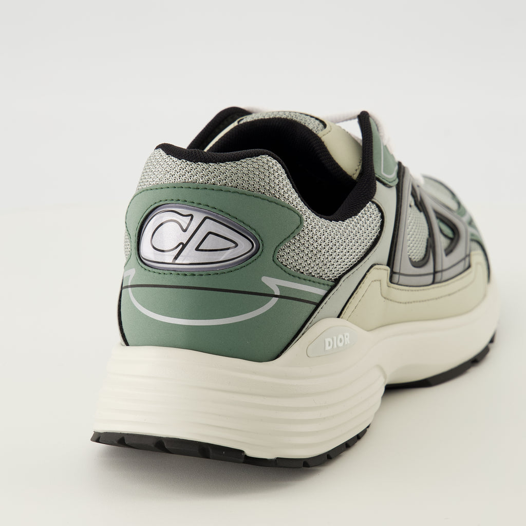 Bild des B30 grünen Sneakers von Dior für Herren - Frühjahr-Sommer 2026 - Rückansicht