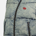 Vestes Doudoune W-Mons-SL sans manches Diesel Bleu Homme