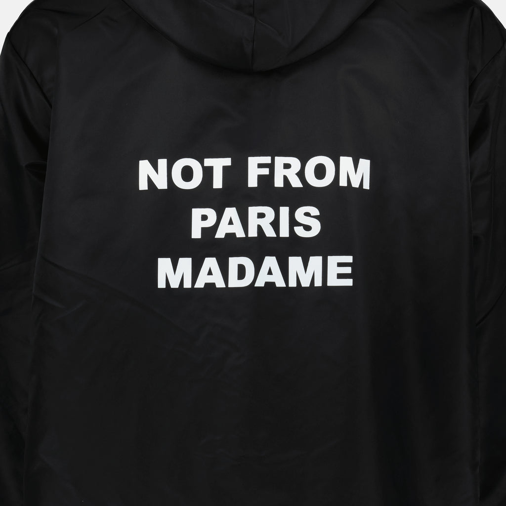 Manteaux 파카 노트 프롬 파리 마담 Drole De Monsieur Noir Homme