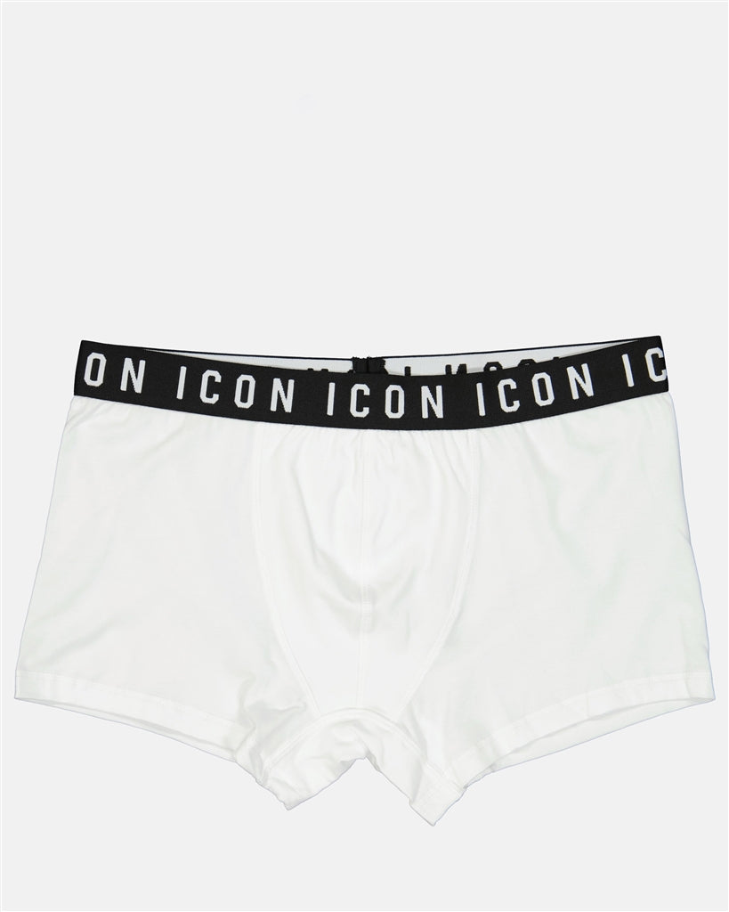 Sous-vêtements et homewear Boxer Icon Dsquared2 Blanc Homme