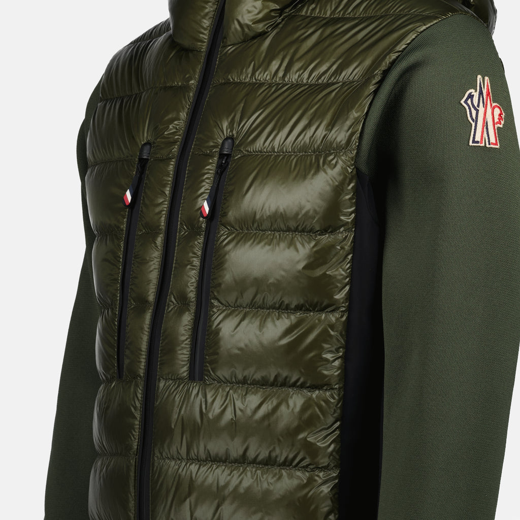Vestes Veste bi-matière Moncler Grenoble Vert Homme