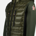 Vestes Veste bi-matière Moncler Grenoble Vert Homme