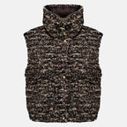 Manteaux Doudoune 2 en 1 Poetique à sequins Moncler Marron Femme