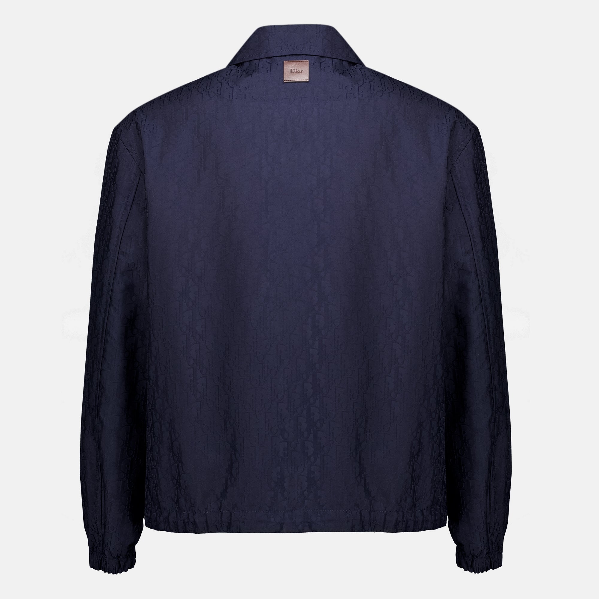 Vestes ディオールオブリーク ネイビーブルーコーチジャケット Dior Bleu foncé Homme