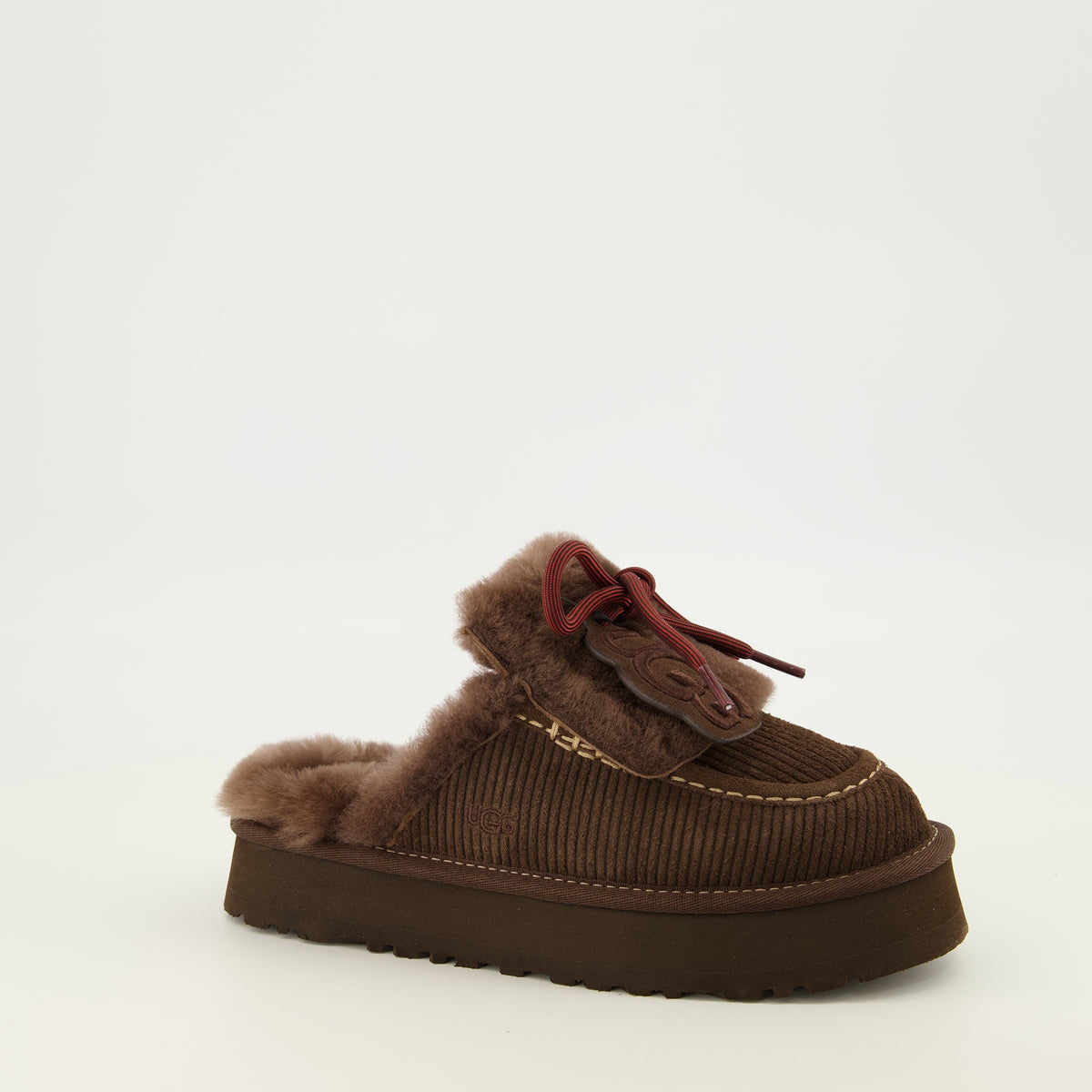 Chaussures ouvertes Mules Disquette Heritage marron Ugg Marron Femme