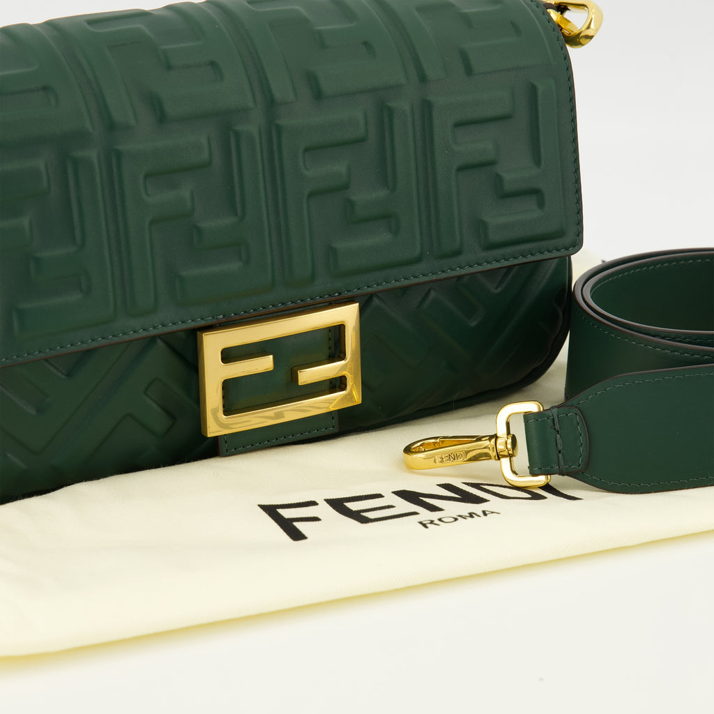 Bild des Artikels Dunkelgrüner Baguette-Beutel von Fendi für Damen - Herbst-Winter 2025 - Detaillierte Ansicht 2
