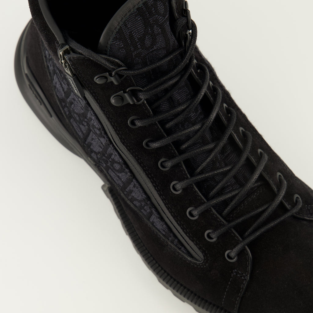 Bild der Dior Herren Oblique Stiefeletten - Herbst-Winter 2025 - Detaillierte Draufsicht