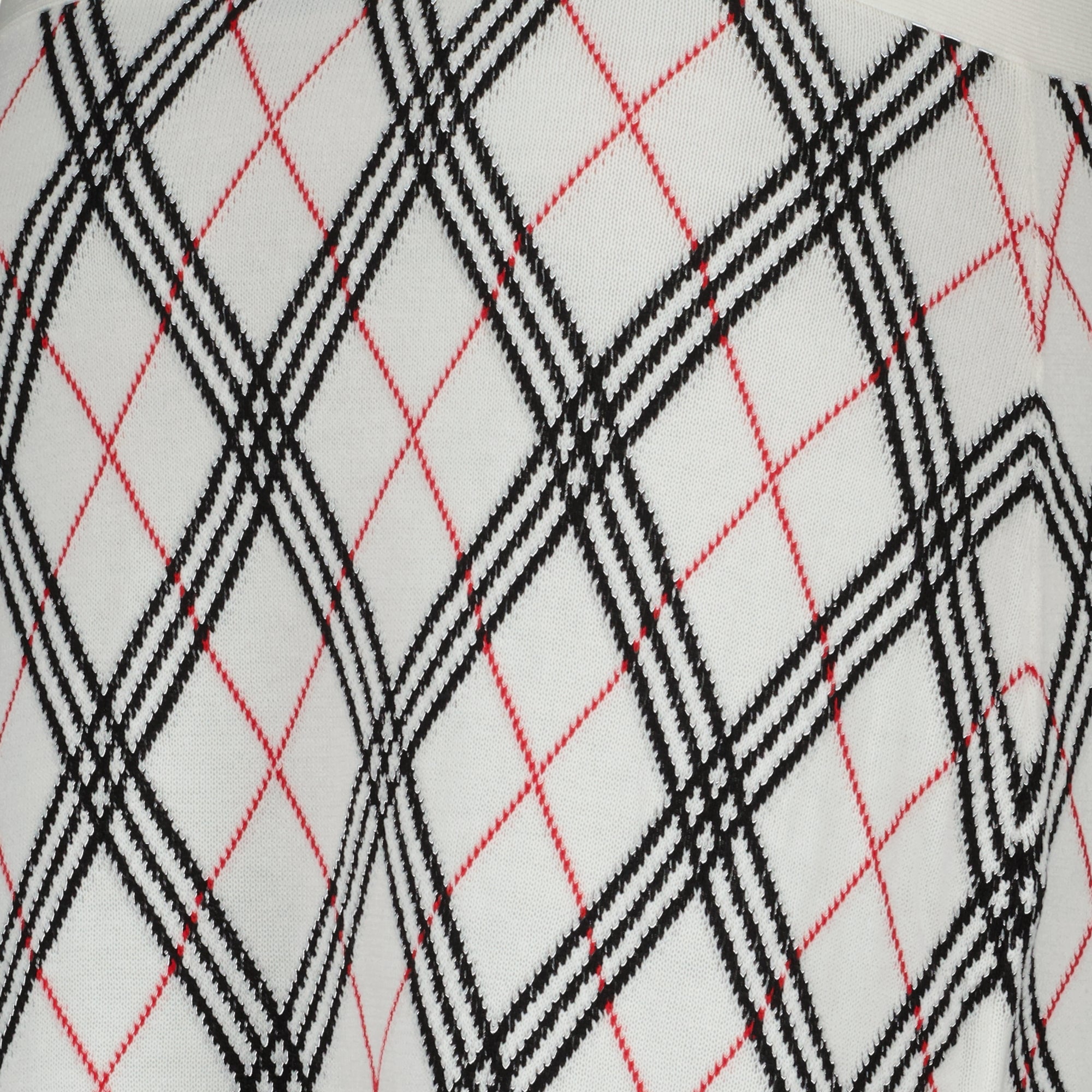 Jupes Jupe midi Check Burberry Blanc Femme