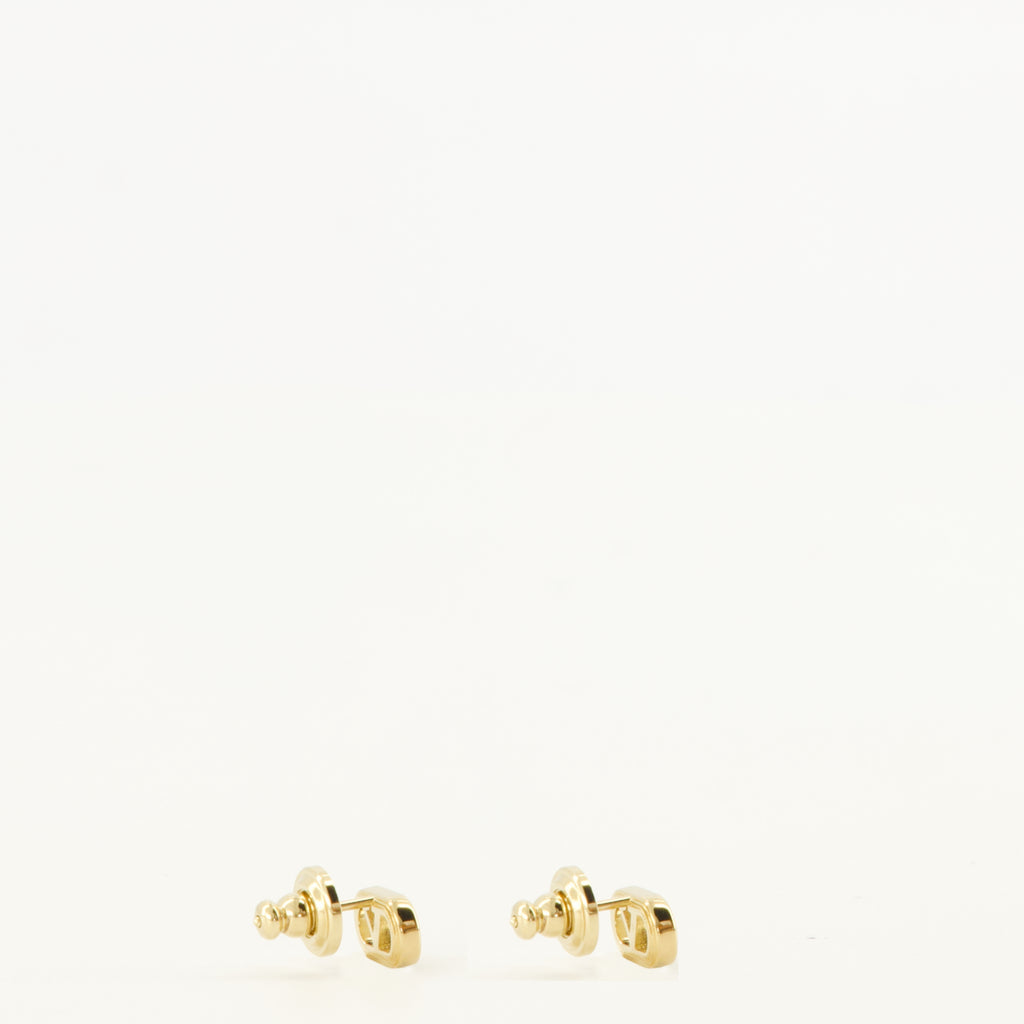 Bijoux Brincos Ovalette Valentino Garavani Doré Femme