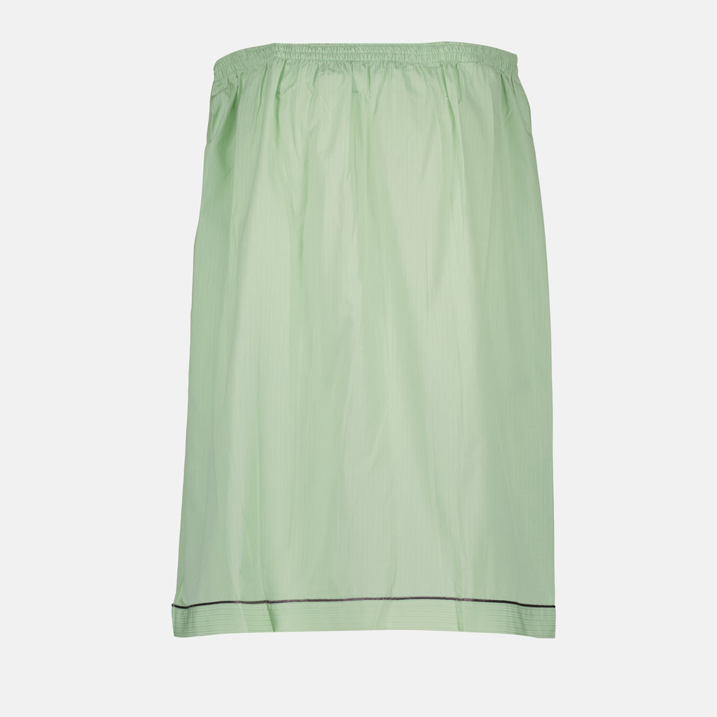 Imagem da saia midi da marca Prada para Senhora - Temporada Outono-Inverno 2025 - Vista Posterior