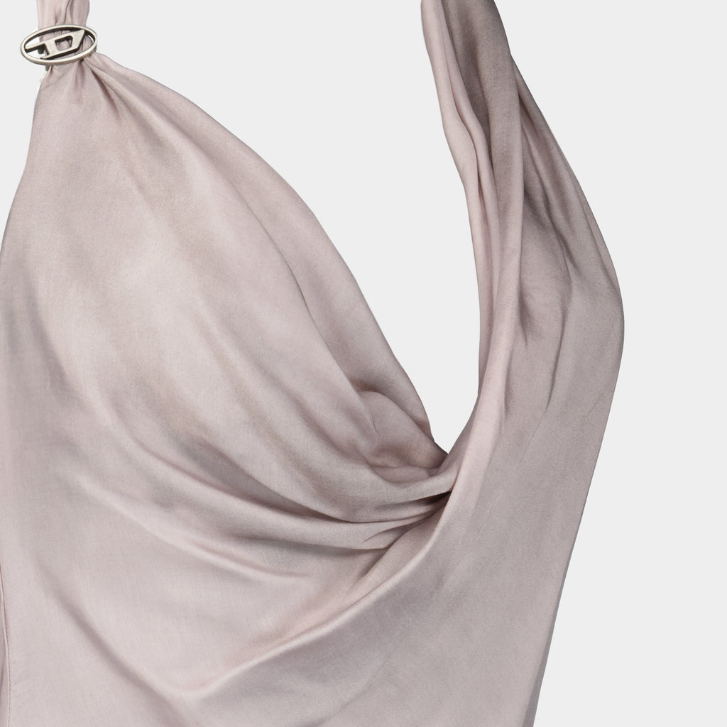 Robes Robe drapée D-Estiny Diesel Rose Femme