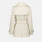 Abrigos Gabardina Trench Coat Burberry Blanco Femme