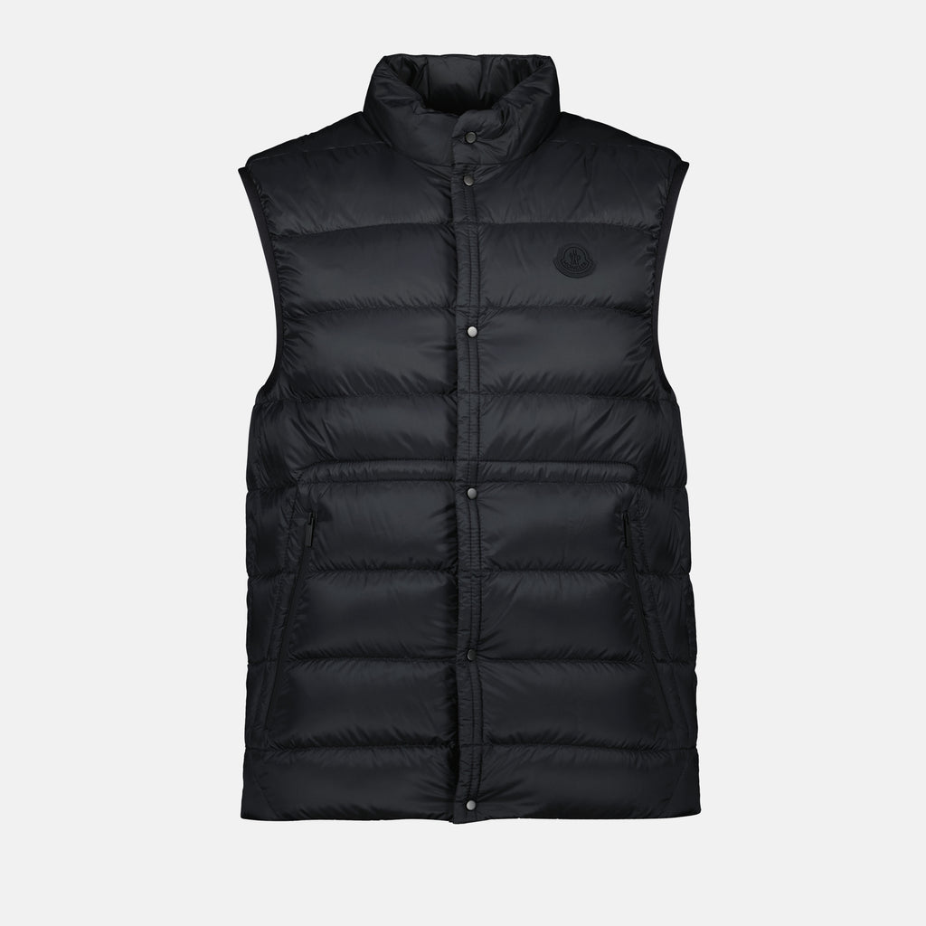 Vestes Doudoune sans manches Plaret Moncler Noir Homme
