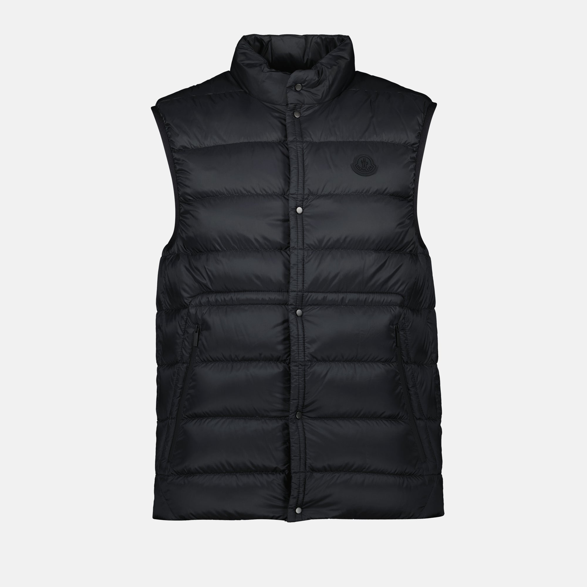 Vestes Doudoune sans manches Plaret Moncler Noir Homme