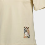Camisetas Camisola Cavalier Burberry Bege Femme