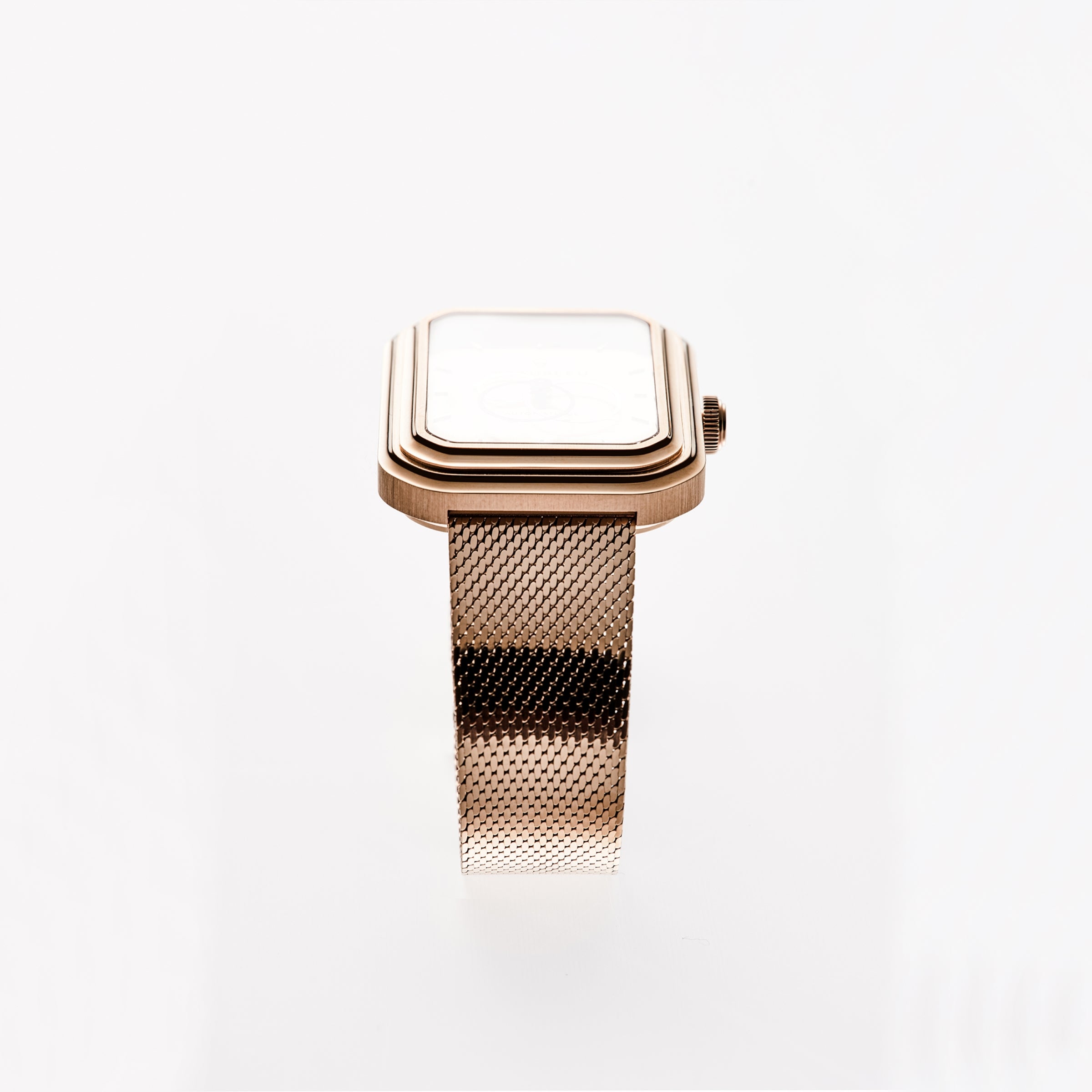 Bijoux Montre Ecce Figura Lys Bracelet Acier Or Rose Beaubleu Doré Unisexe