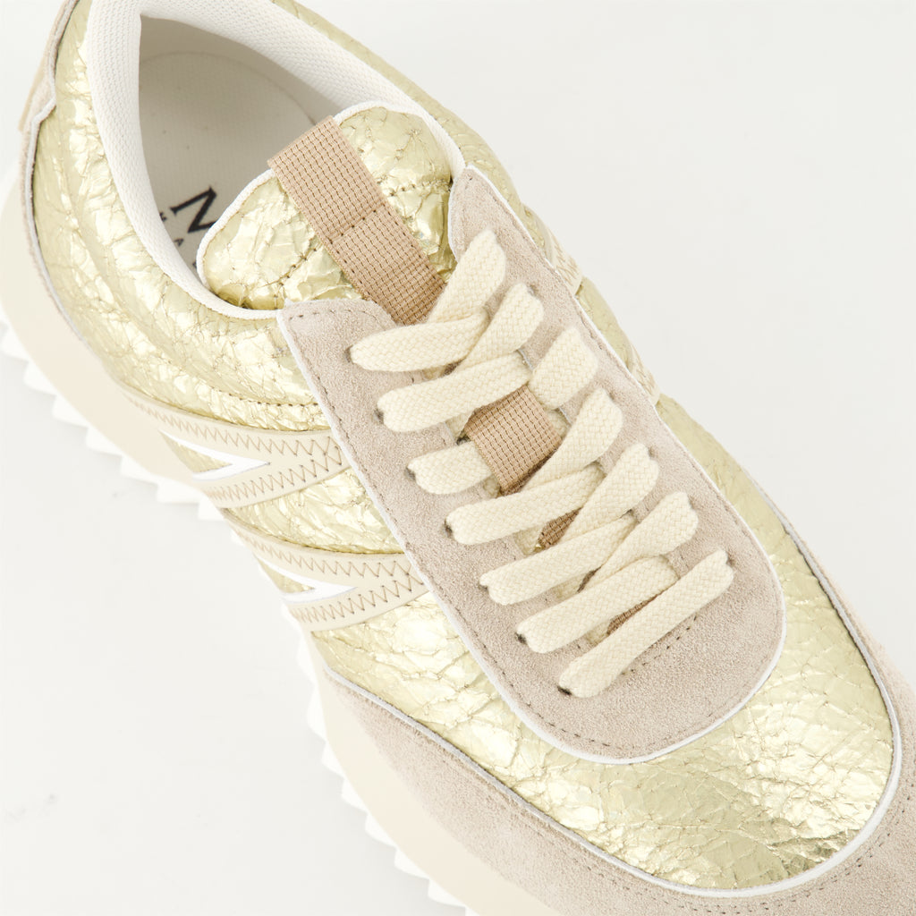 스니커즈 페이시 스니커즈 Moncler 금 Femme