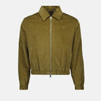 Imagen de la chaqueta con cremallera Ami de coeur de la marca Ami PARIS para Hombre - Temporada Otoño-Invierno 2025 - Vista Frontal