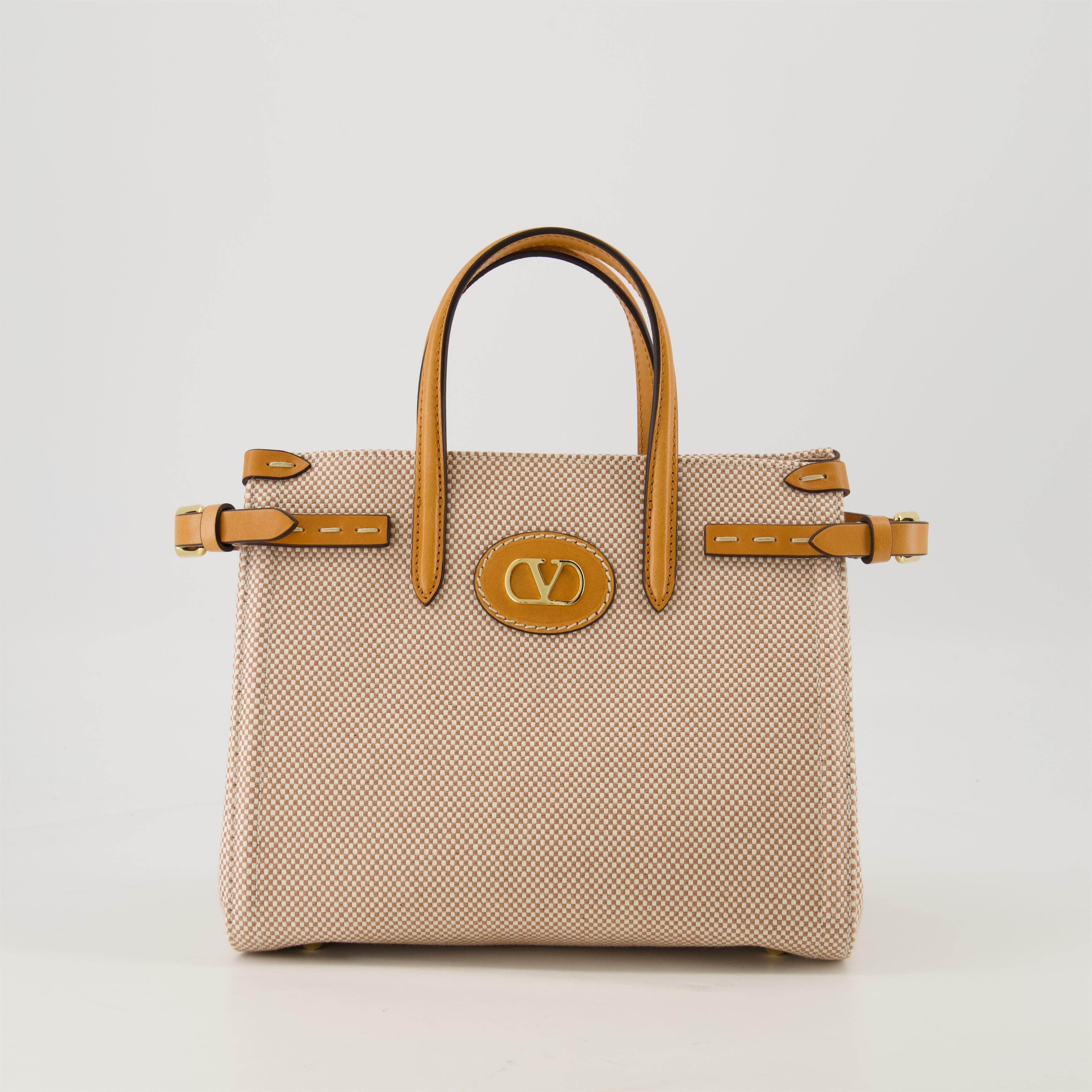 Borse tote Borsa Antibes Valentino Garavani Beige Femme