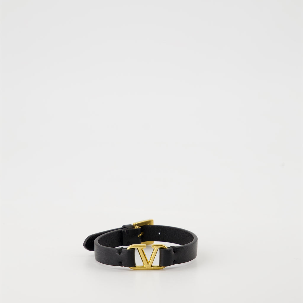 Bijoux Bracelet VLogo Signature Valentino Garavani Noir Homme