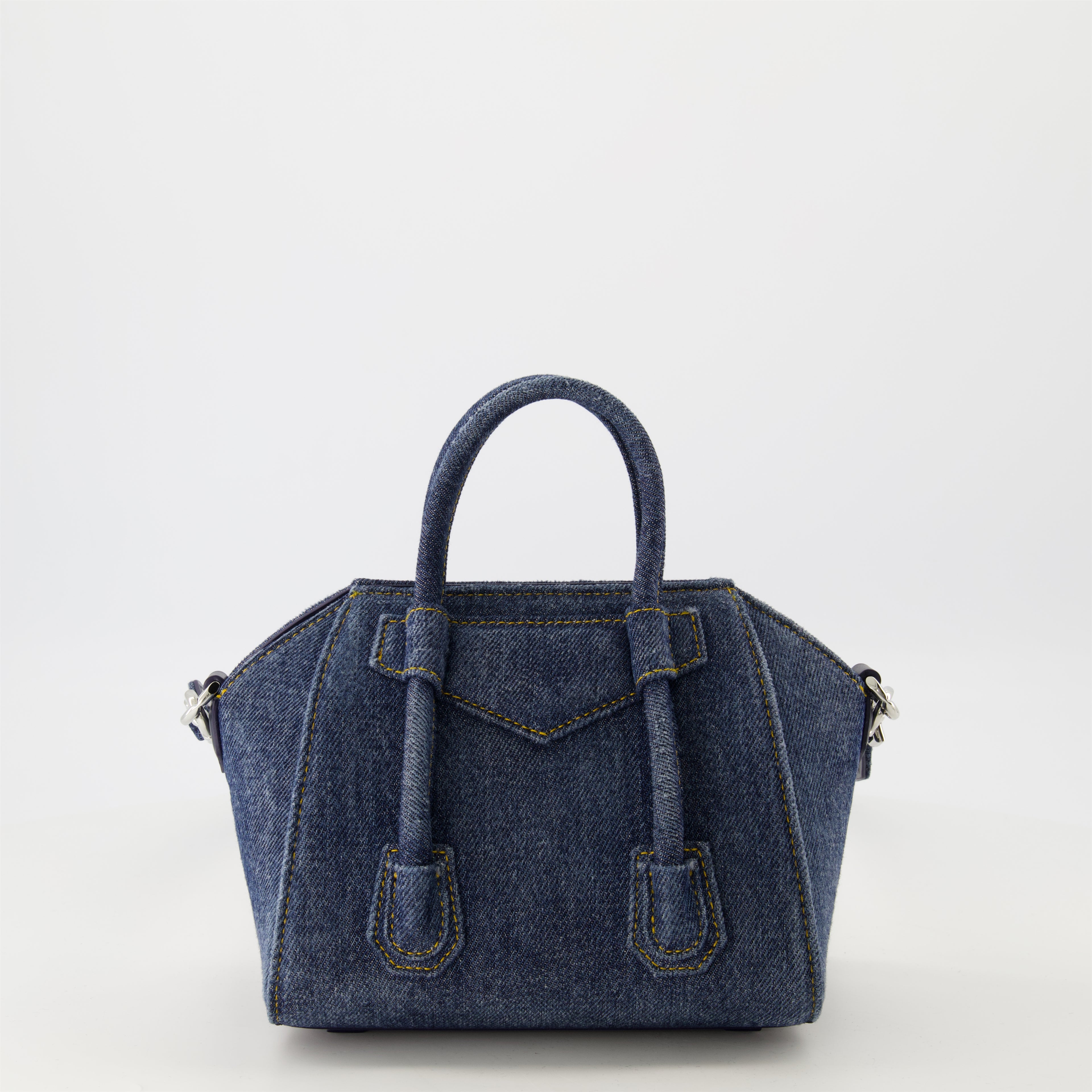 핸드백 및 숄더백 Sac Antigona Toy en denim Givenchy 파란색 Femme
