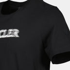 T-shirts T-shirt à logo flouté Moncler Noir Homme