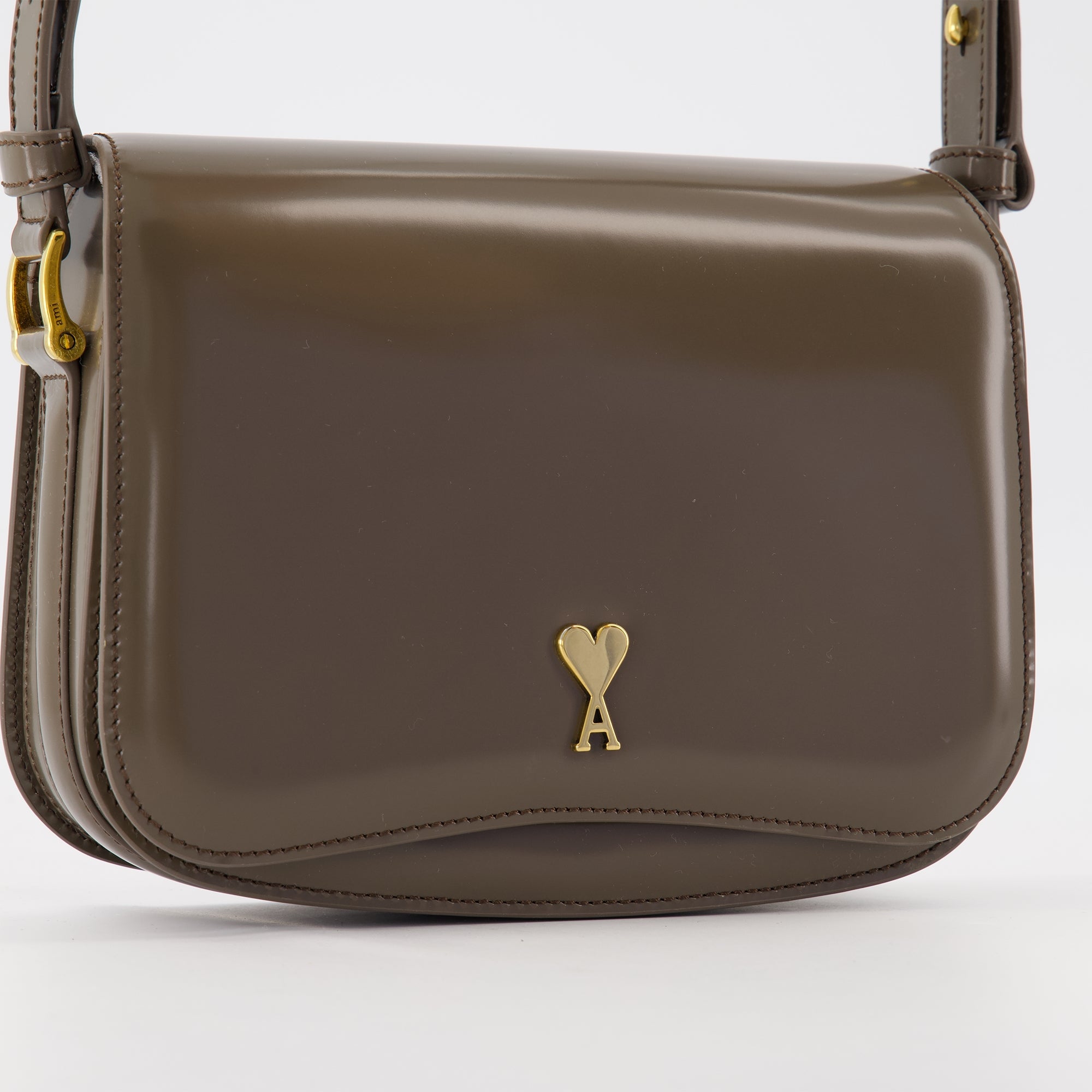 Sacs à main et épaule Sac Paris Paris Ami PARIS Marron Unisexe