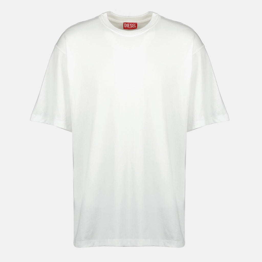 Image de l'article T-shirt T-Lucien blanc de la marque Diesel pour Homme - Saison Printemps-Été 2026 - Vue de Face