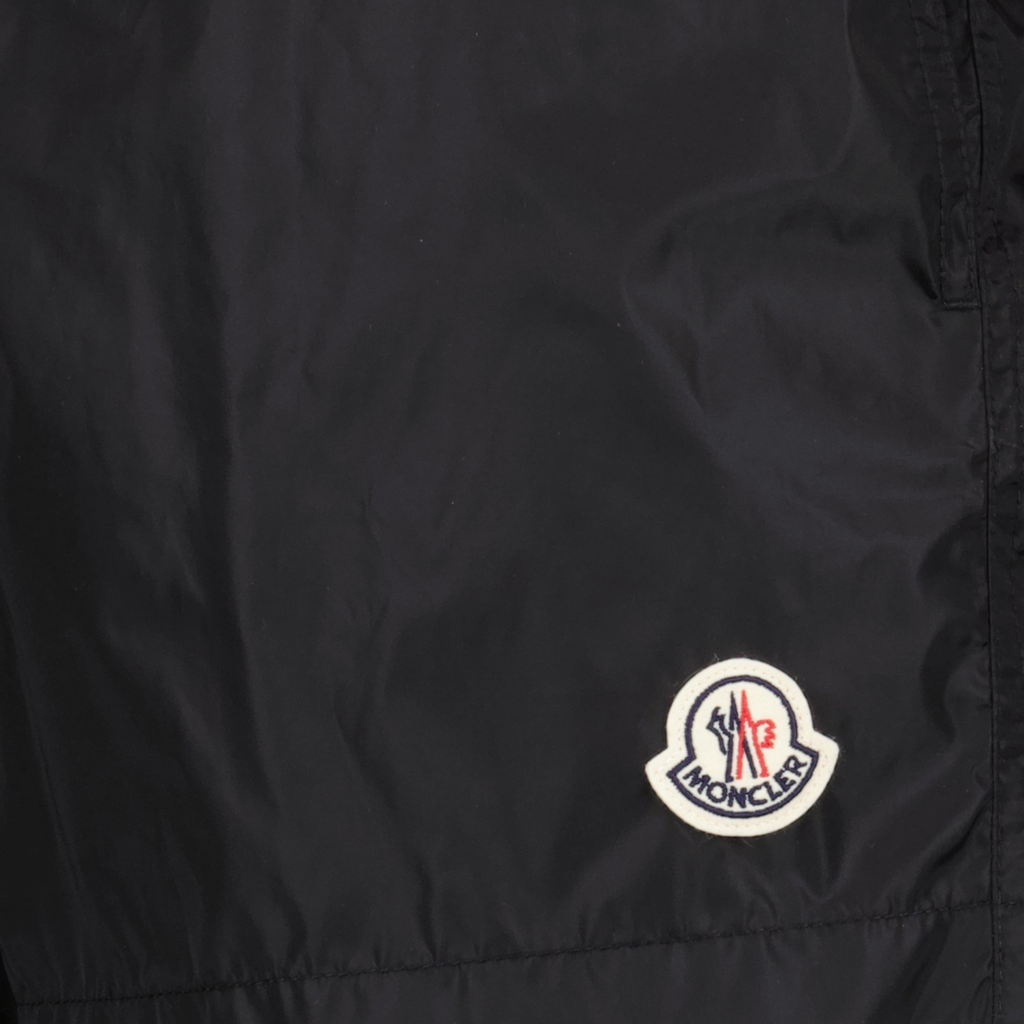 Beachwear ブラックロゴスイムショーツ Moncler Noir Homme