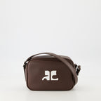 Bolsas transversais Sac camera Réédition Courrèges Marrom Unissex