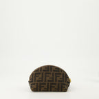 Bolsitas Petite trousse de toilette Baguette Fendi Marrón Femme