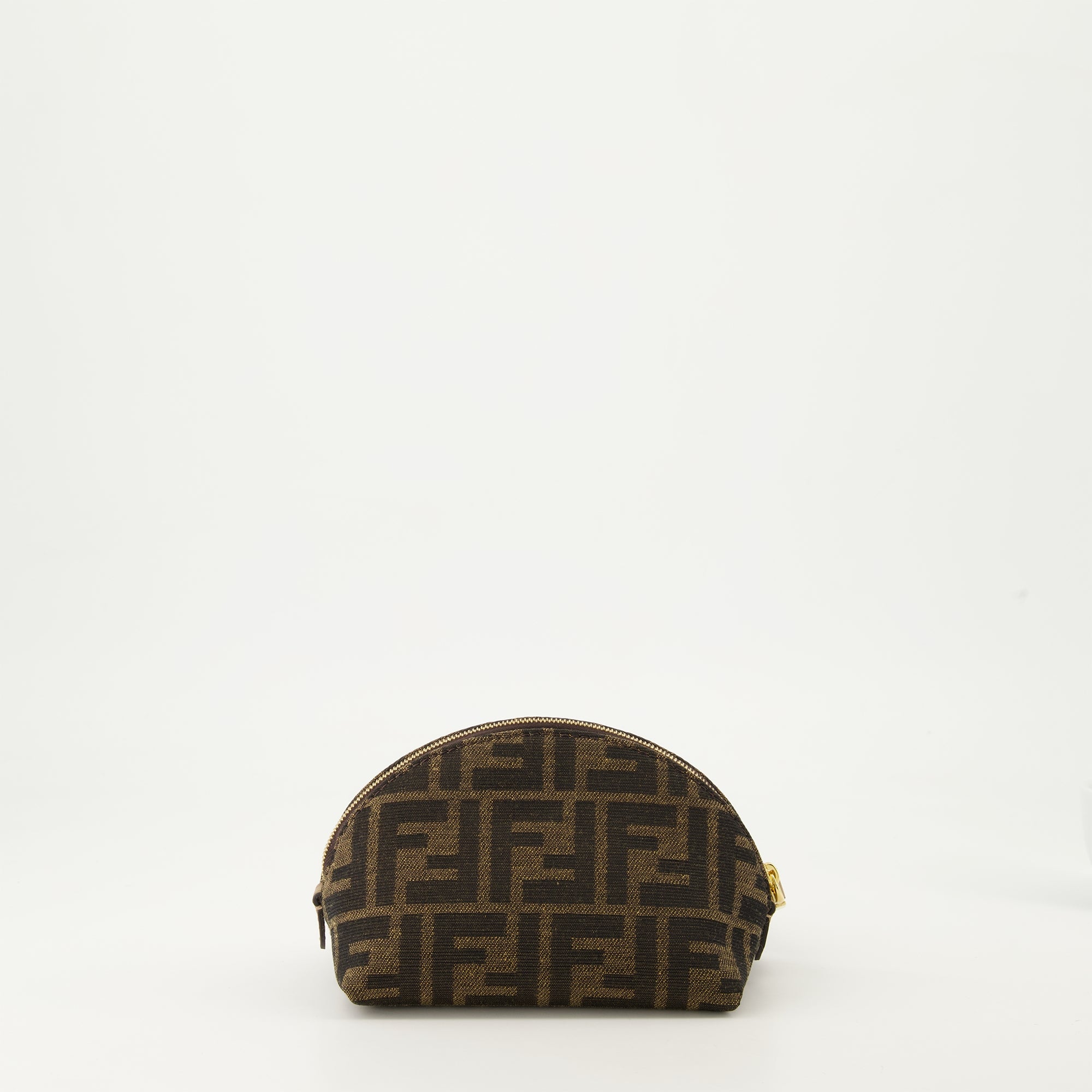 Pouches Petite trousse de toilette Baguette Fendi Brown Femme