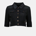 Jackets Denim Jacket Prada Black Femme