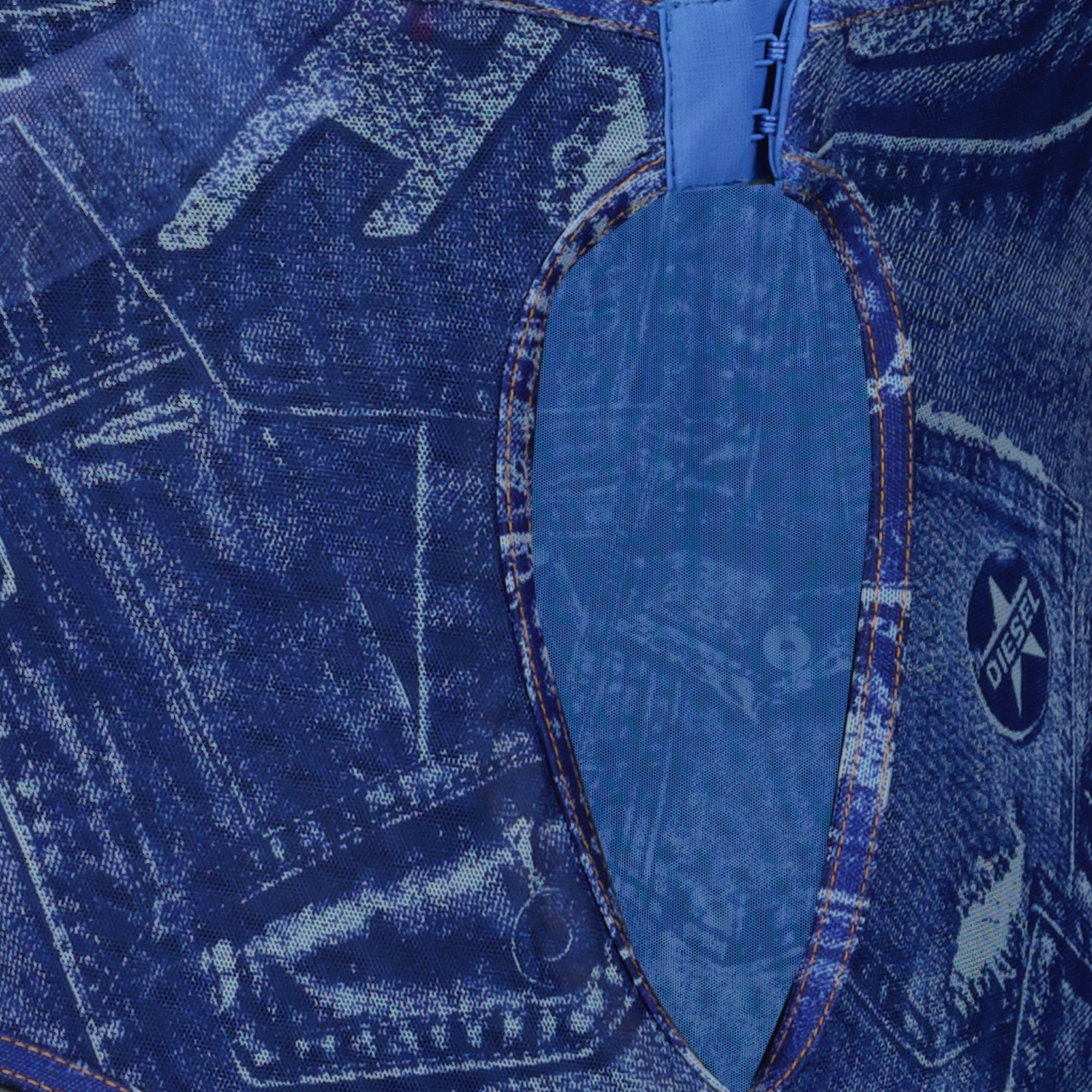 Image de l'article Body Bridget-DNM bleu jean de la marque Diesel pour Femme - Saison Printemps-Été 2026 - Vue détaillée_2