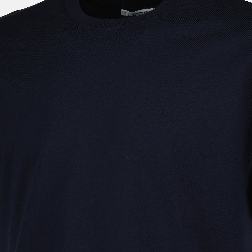 T-shirts T-shirt Signature Givenchy Bleu Homme