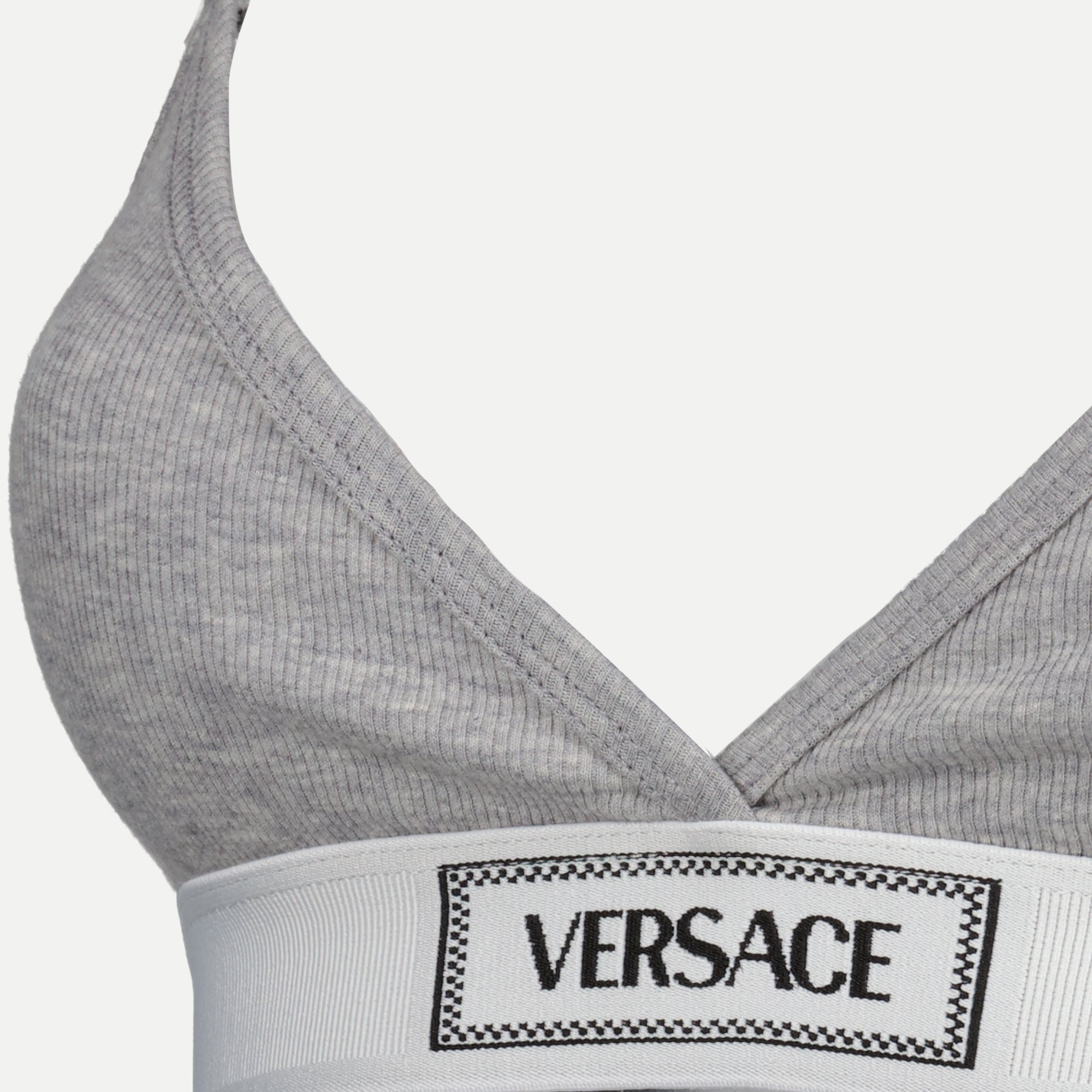 Sous-vêtements et homewear Brassière '90S Vintage Versace Gris Femme