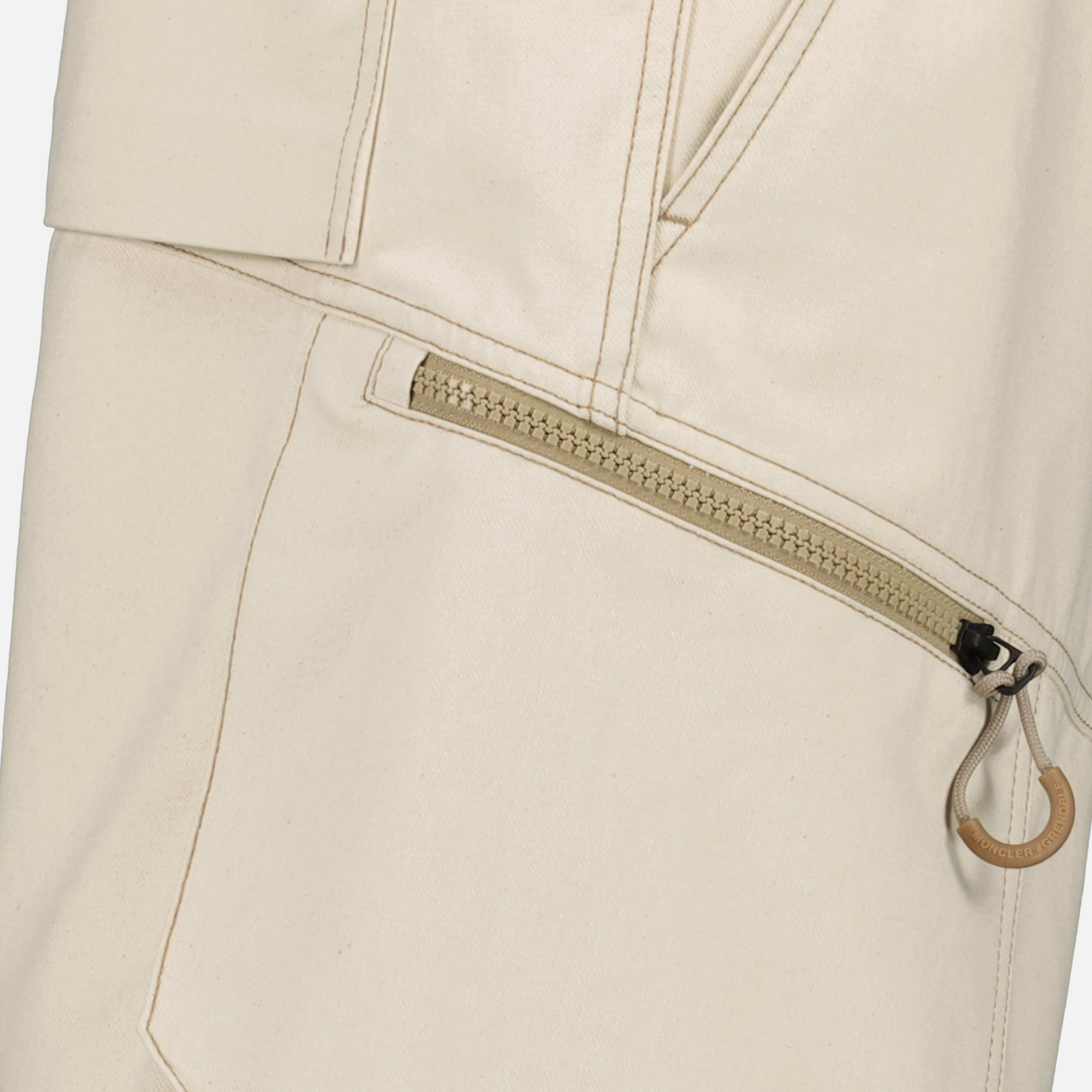 Shorts Short cargo en coton Moncler Grenoble Beige Homme